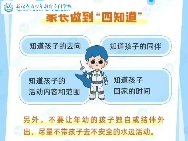 新起点教育专门学校预防溺水安全提醒