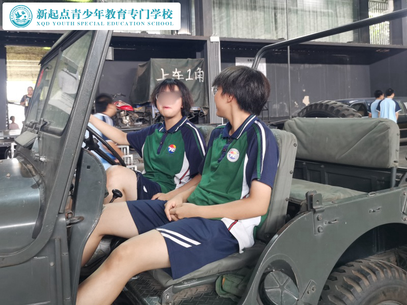 新起点青少年特训学校开展国防教育基地研学活动