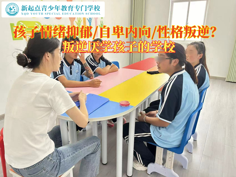叛逆厌学孩子的学校消解青少年的抑郁情绪